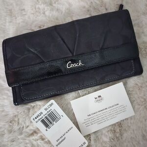 Coach Black Wallet